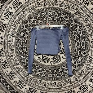 H&M Off The Shoulder Crop Top